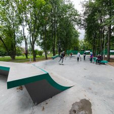 Скейт парк в Звенигороде: фото