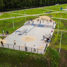 Бетонный скейт парк в Тольятти