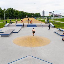 Бетонный скейт парк в Тольятти