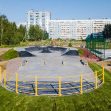 Бетонный скейт парк Новое Девяткино