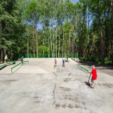 Бетонный скейт парк в Вязниках
