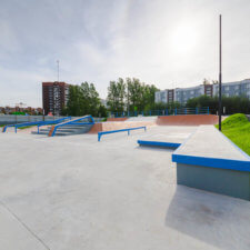 Скейт парк и памп трек в Тосно