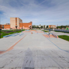 Скейт парк и памп трек в Тосно