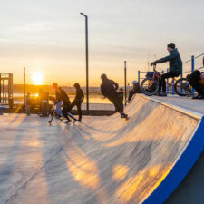 Бетонный скейт парк в Сызрани