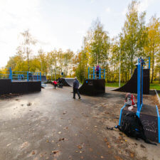Скейт парк в Кузьмолово