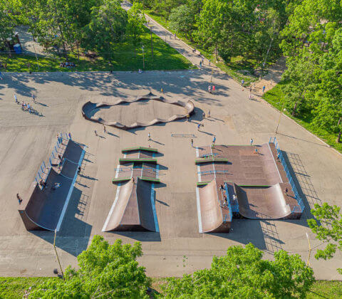 Скейт парк в Артеме (Владивосток)