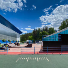 Скейтпарк в Калининграде (АВТОТОР-Арена)