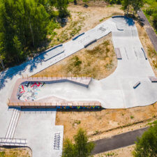 Бетонный скейт парк в Егорьевске