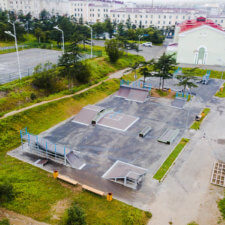 Скейт парк FK-ramps в Магадане