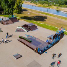 Скейт парк FK-ramps в Сыктывкаре
