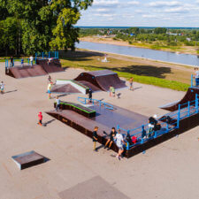 Скейт парк FK-ramps в Сыктывкаре