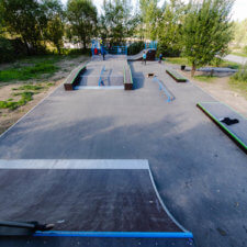 Скейтпарк в Агалатово (Ленобласть)