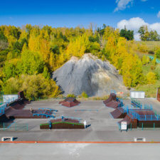 Скейтпарк в Лагерном Саду (Томск)