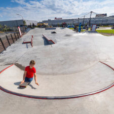 Учебный скейт парк в Кудрово