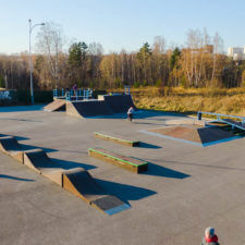 Скейт парк в Кемерово (Лесная Поляна)