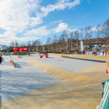 Бетонный скейтпарк в Мурманске