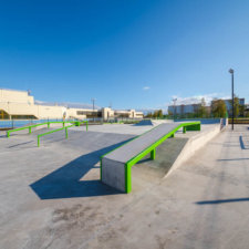 Бетонный скейт парк в Великом Новгороде
