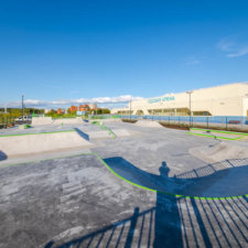 Бетонный скейт парк в Великом Новгороде