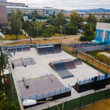 Скейт парк в Чите