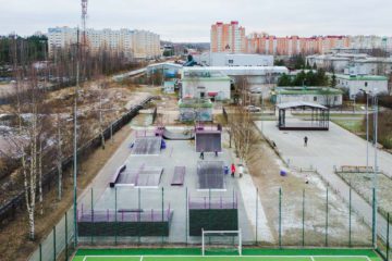 Скейт-парк во&nbsp;Всеволожске Южный микрорайон превью 1