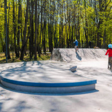 Бетонный скейт парк в Солнечногорске