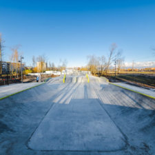Скейт парк и памп трек в Пушкине