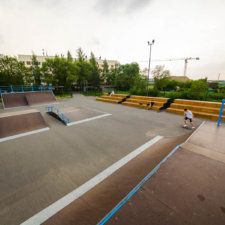 Скейт парк в Малом Карлино