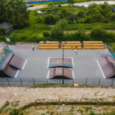 Скейт парк в Малом Карлино