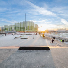 Бетонный скейт парк в Мурино (ЛО)
