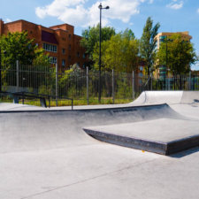 Бетонный скейт парк во Фрязино