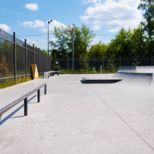 Бетонный скейт парк во Фрязино