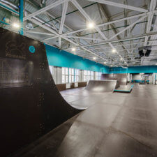 Крытый скейт парк в Нижневартовске