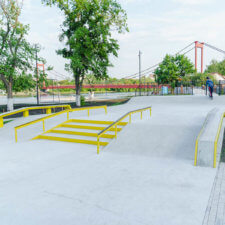 Бетонный скейт парк в Пензе