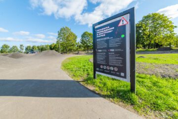 Скейт-парк и&nbsp;памп-трек в&nbsp;парке Авиаторов (СПб) превью 1