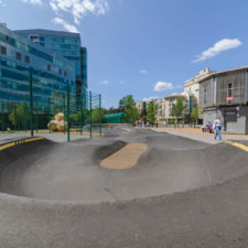 Асфальтовый памптрек Цветной бульвар (Москва)