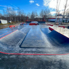 Бетонный скейт-парк в Стрежевом Томская область