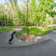 Скейт парк и памп трек в Кусково (Москва)