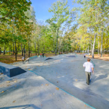Скейт-парк на 3-ей Хорошевской Москва