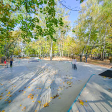 Скейт-парк на 3-ей Хорошевской Москва
