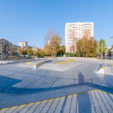 Скейт-парк на ул. Гастелло Москва