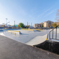 Скейт-парк на ул. Гастелло Москва