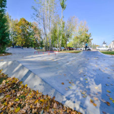 Скейтпарк в парке 40-летия ВЛКСМ Москва