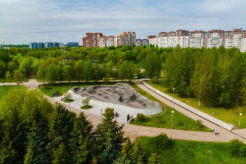 Скейт-парк в&nbsp;парке 300-летия Петербурга превью 1