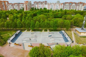 Скейт-парк в&nbsp;парке 300-летия Петербурга превью 1