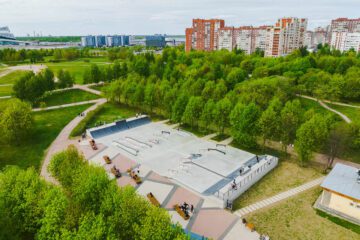 Скейт-парк в&nbsp;парке 300-летия Петербурга превью 1