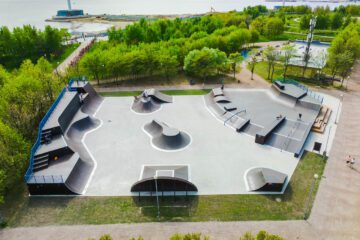 Скейт-парк в&nbsp;парке 300-летия Петербурга превью 1