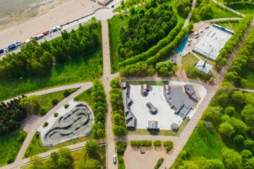 Скейт-парк в&nbsp;парке 300-летия Петербурга превью 1