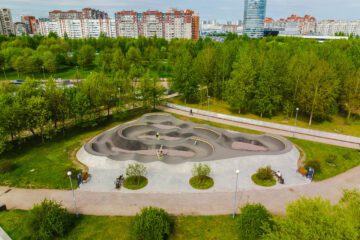 Скейт-парк в&nbsp;парке 300-летия Петербурга превью 1