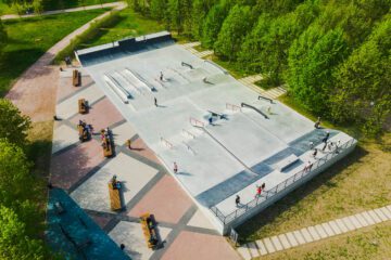 Скейт-парк в&nbsp;парке 300-летия Петербурга превью 1