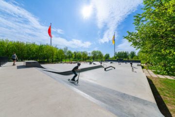 Скейт-парк в&nbsp;парке 300-летия Петербурга превью 1